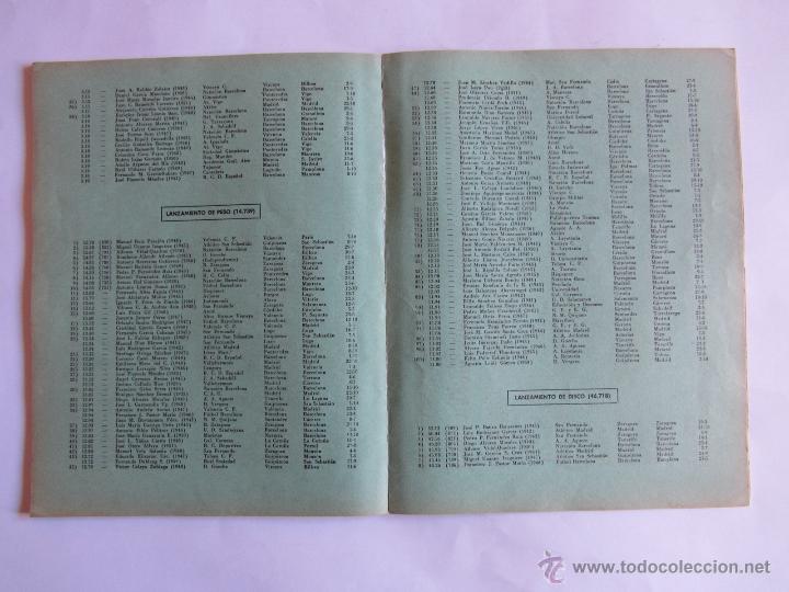 Coleccionismo deportivo: Atletismo Español Numero 155 (Marzo 1968) Inluye separata 44 pags con listado de los mejores atletas - Foto 5 - 54486461