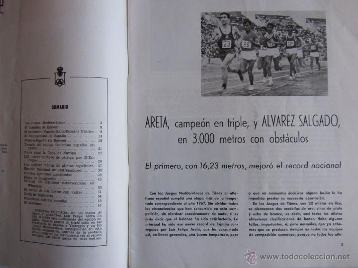 Coleccionismo deportivo: Atletismo Español Numeros 148-149 (1967) - Foto 4 - 54486525