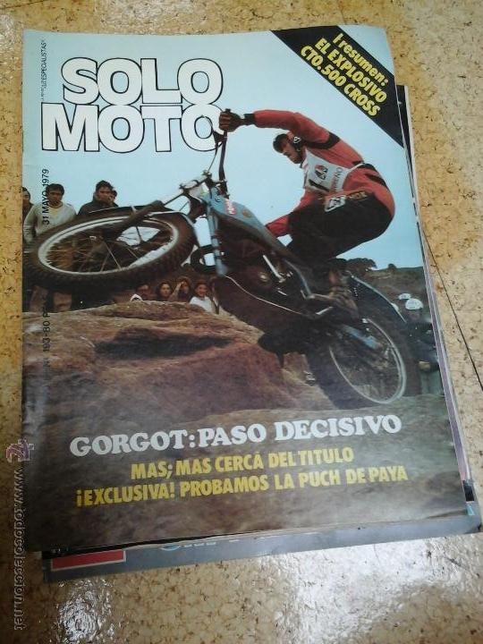 SOLO MOTO MAYO 1979 (Coleccionismo Deportivo - Revistas y Periódicos - otros Deportes)
