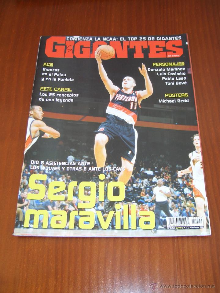 Coleccionismo deportivo: Gigantes del Basket n&ordm; 1099