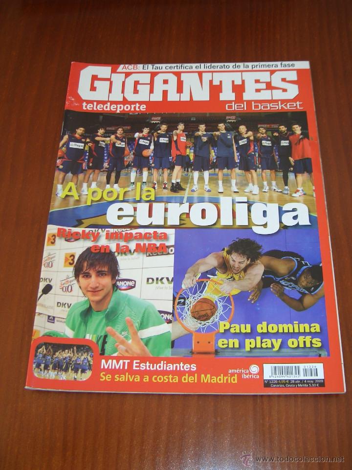 Coleccionismo deportivo: Gigantes del Basket n&ordm; 1226
