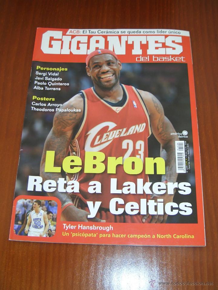 Sports collectibles: Gigantes del Basket n&ordm; 1204 - En portada Lebron James
