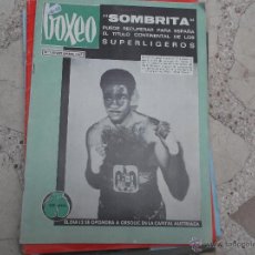 Coleccionismo deportivo: BOXEO Nº 120,SOMBRITA,BEN ALI, MANUEL CALVO, JOE FRAZIER, RAY SUGAR ROBINSON, SEPTIEMBRE-1967