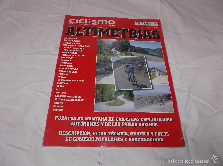 Coleccionismo deportivo: coleccion ciclismo en ruta n&ordm; 3 altimetrias, puertos de todas las comunidades,
