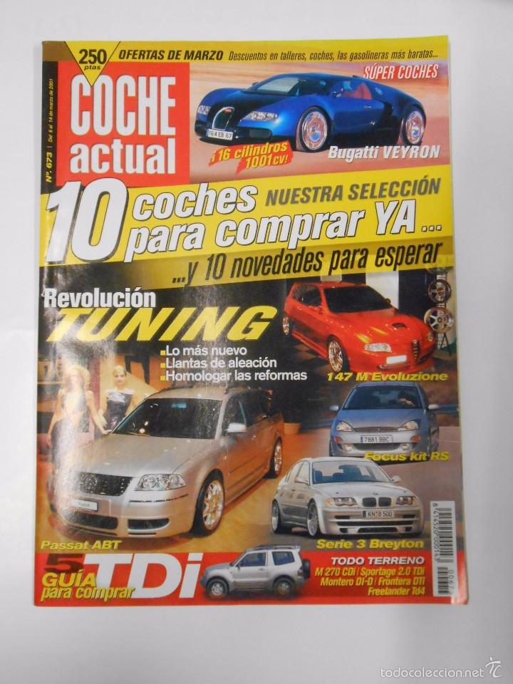 Sammelleidenschaft Sport: REVISTA COCHE ACTUAL. N&ordm;673. A&Ntilde;O 2001.  10 COCHES PARA COMPRAR YA REVOLUCION TUNING. TDKR14