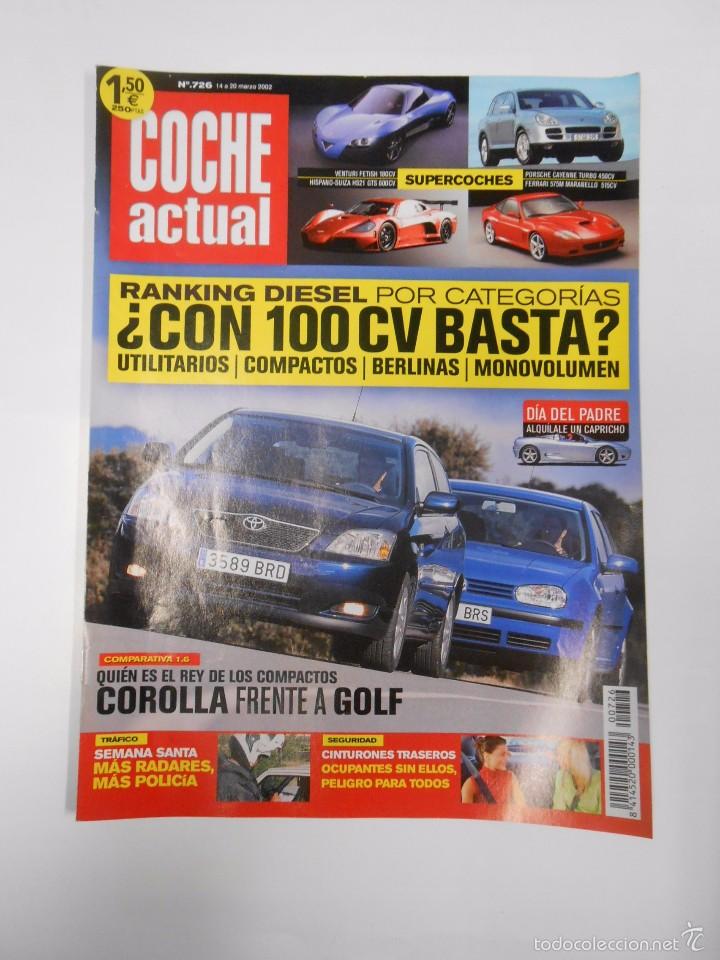 Sammelleidenschaft Sport: REVISTA COCHE ACTUAL. N&ordm;726. A&Ntilde;O 2002. RANKING DIESEL POR CATEGORIAS. TDKR14