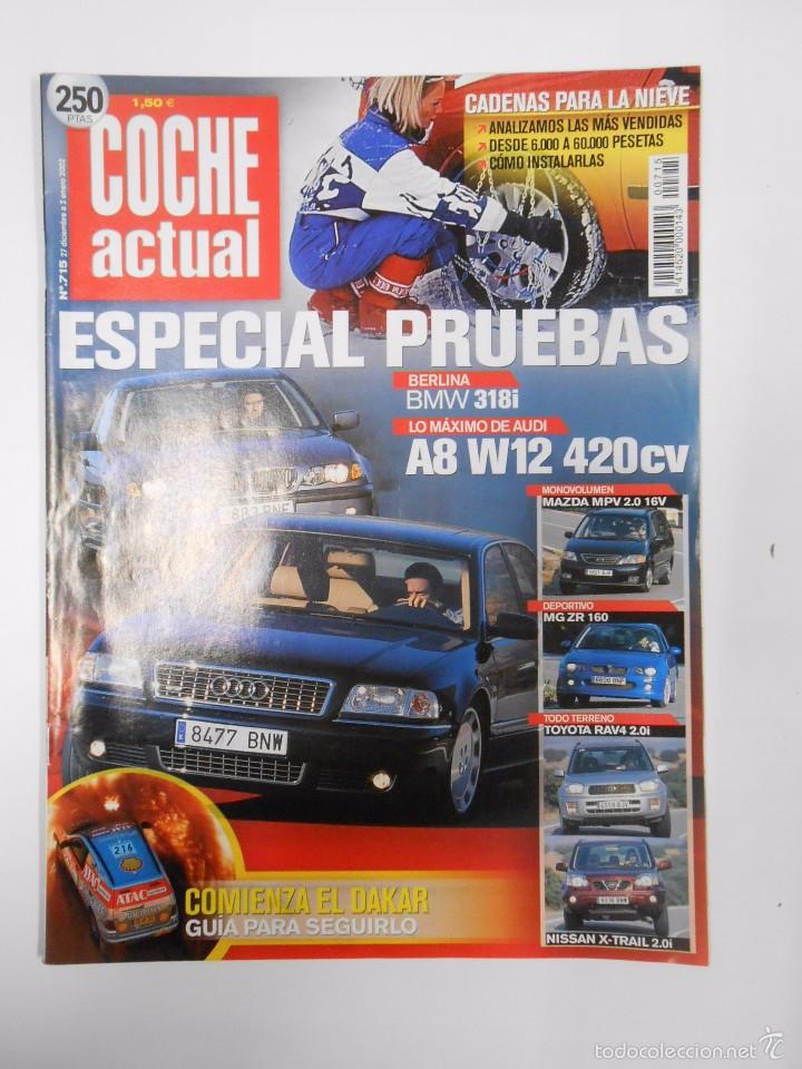 Sammelleidenschaft Sport: REVISTA COCHE ACTUAL. N&ordm;715. A&Ntilde;O 2002. BERLINA BMW 318 I. LO PROXIMO DE AUDI. TDKR14
