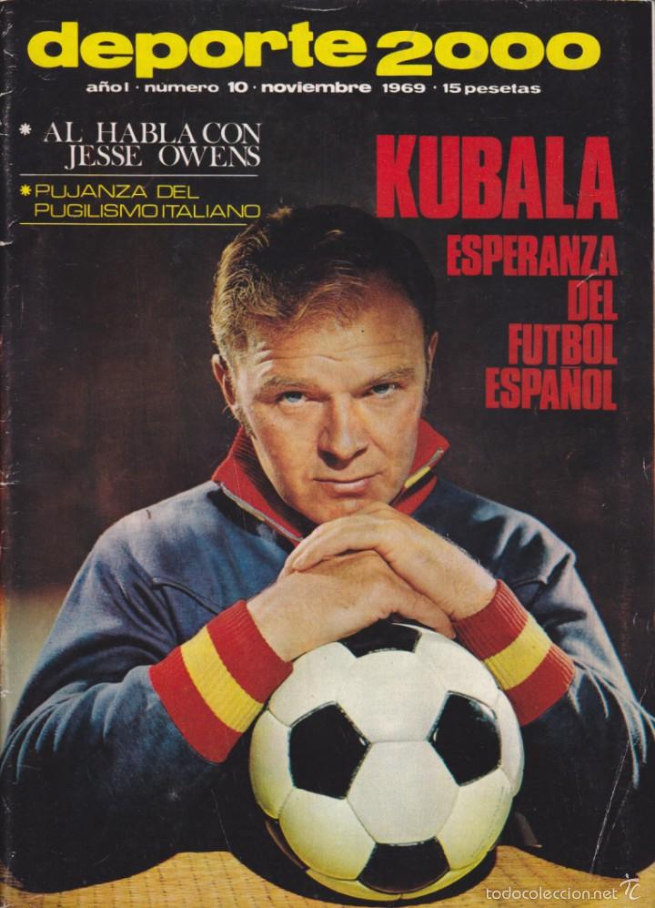 Collectionnisme sportif: REVISTA DEPORTIVA DEPORTE 2000 N&ordm; 10