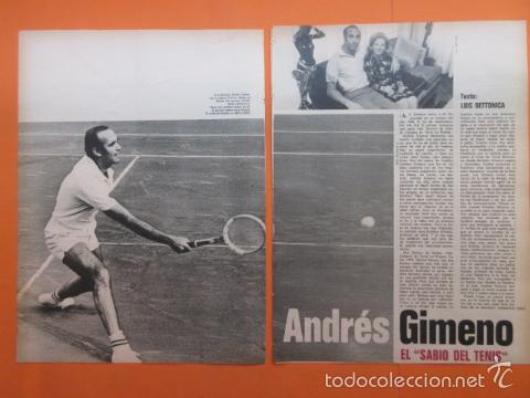Collectionnisme sportif: ARTICULO 1972 - ANDRES GIMENO
