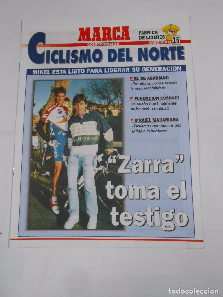Sammelleidenschaft Sport: CICLISMO DEL NORTE. FABRICA DE LIDERES. FASCICULO N&ordm; 15. MARCA COLECCIONABLE. ZARRA. TDKR25