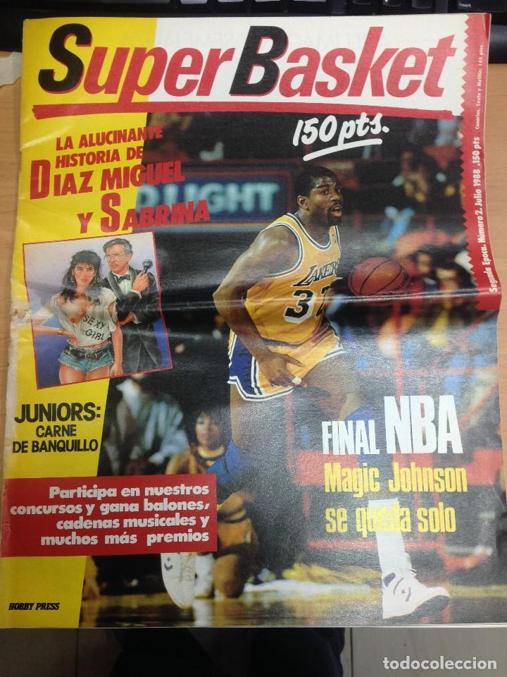 Coleccionismo deportivo: REVISTA SUPER BASKET SEGUNDA EPOCA N&ordm; 2 JULIO 1988