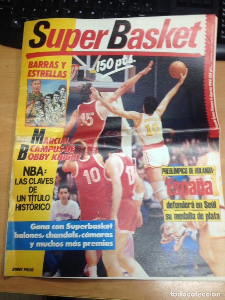 Coleccionismo deportivo: REVISTA SUPER BASKET SEGUNDA EPOCA N&ordm; 3 AGOSTO 1988