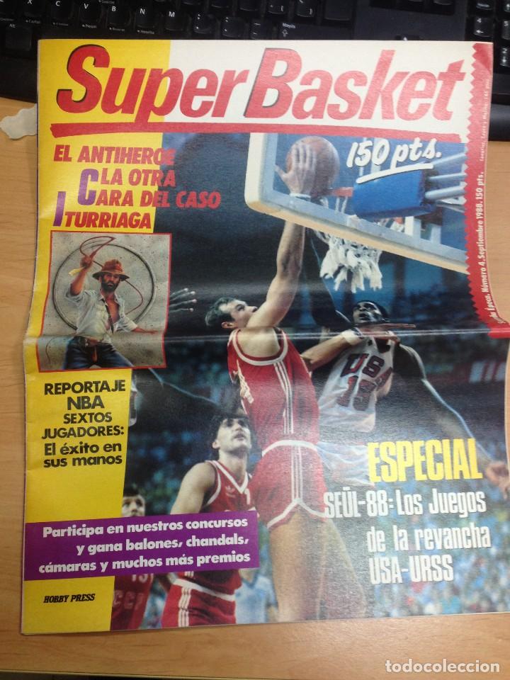 Coleccionismo deportivo: REVISTA SUPER BASKET SEGUNDA EPOCA N&ordm; 4 SEPTIEMBRE 1988