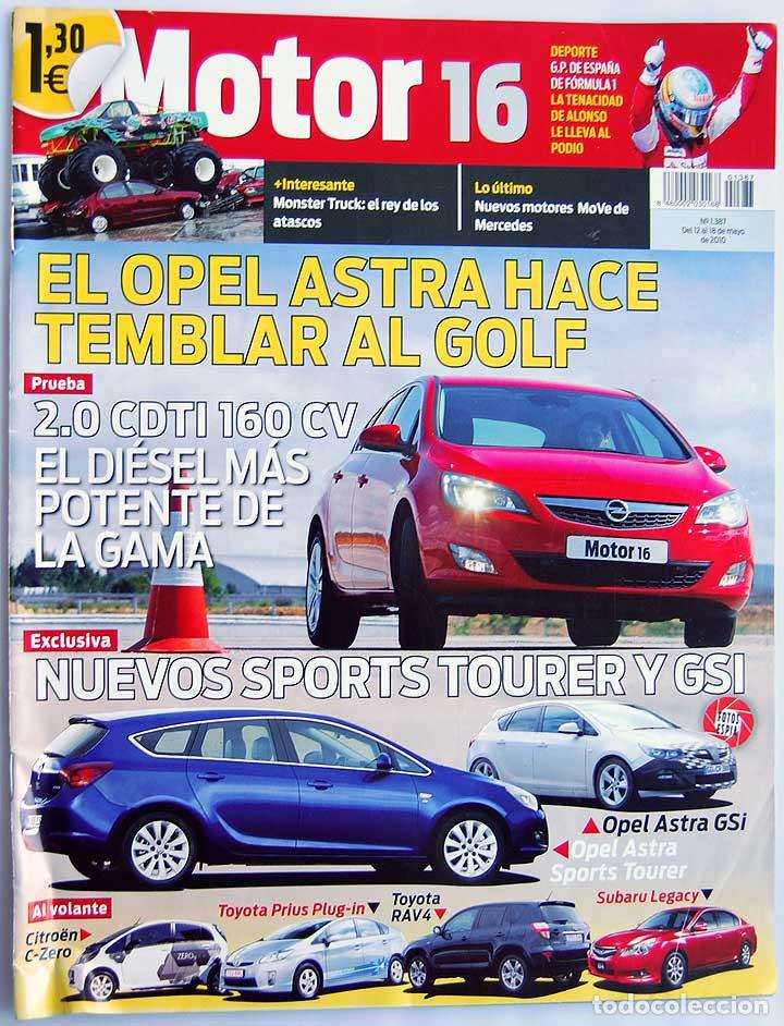 Coleccionismo deportivo: Revista Motor 16 N&ordm; 1387. Mayo 2010