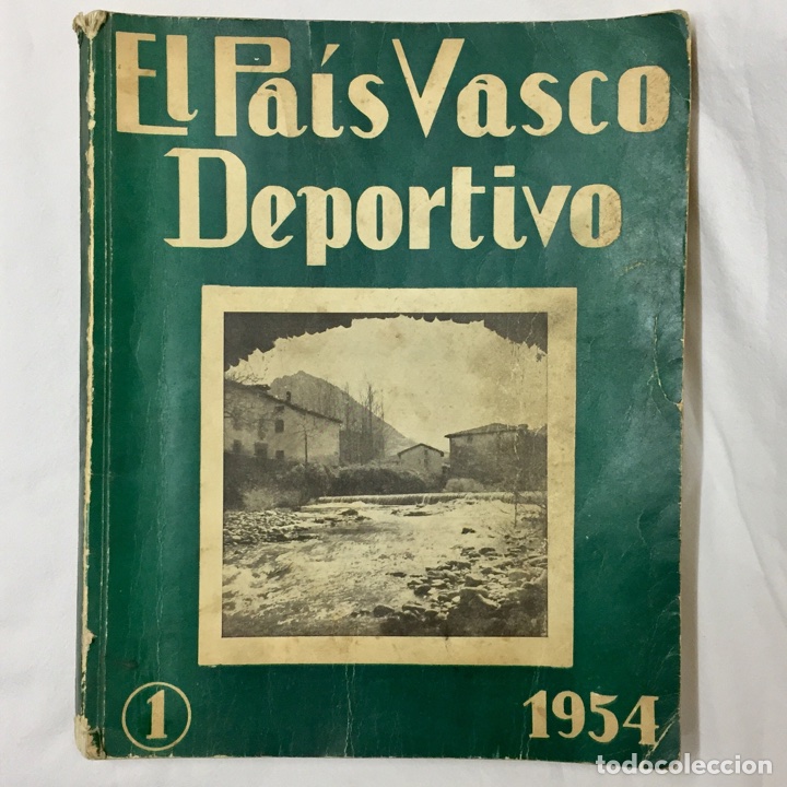 Coleccionismo deportivo: EL PAIS VASCO DEPORTIVO 1954 DIARIO VASCO EUSKADI