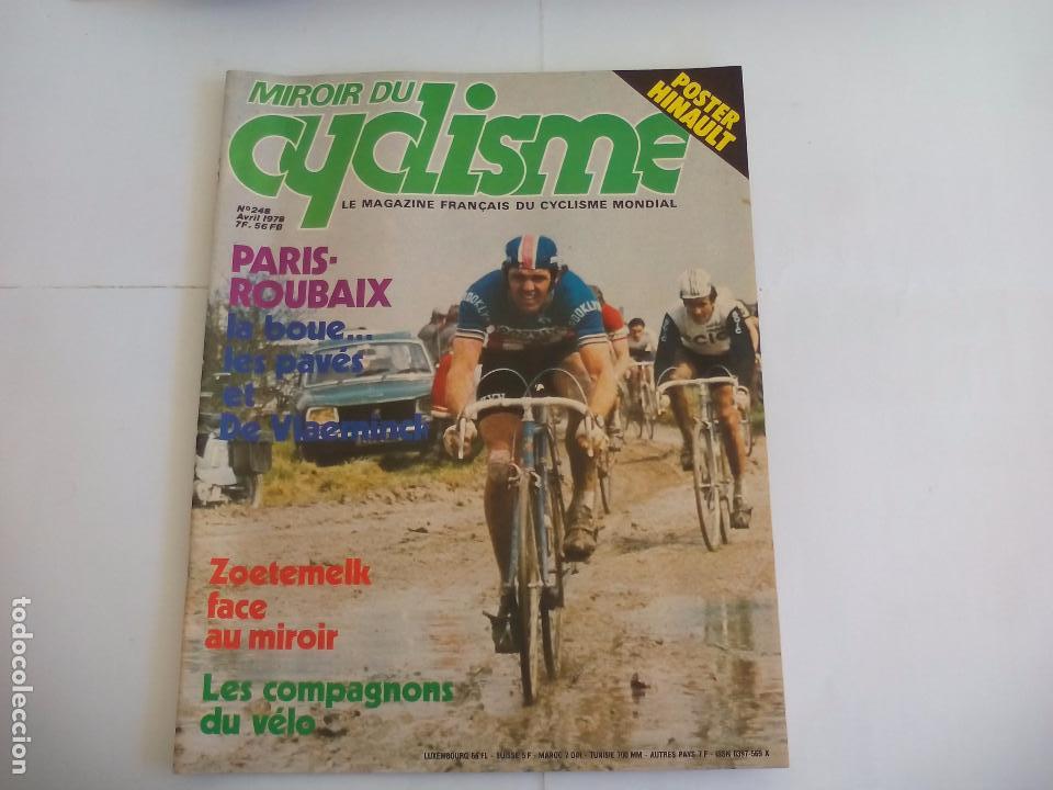 Coleccionismo deportivo: Miroir du Cyclisme. Magazine. 1978 n&ordm; 248. Revista de Ciclismo. Zoetemelk. Paris roubaix.