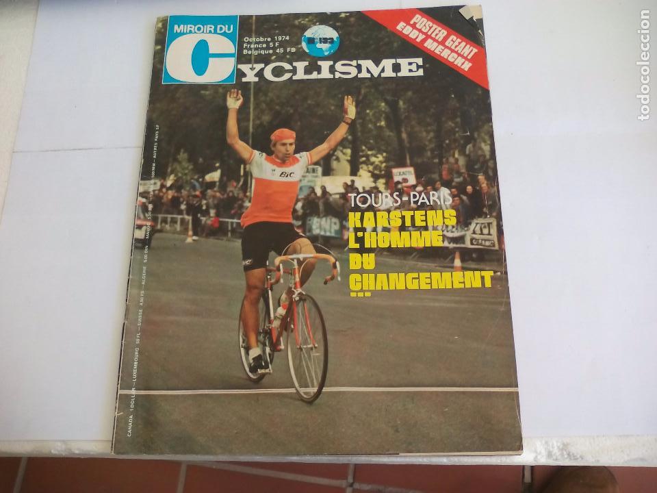 Coleccionismo deportivo: Miroir du Cyclisme Magazine 1974 n&ordm; 193 Revista de Ciclismo.Karstensm,Merckx,Mariano Martinez