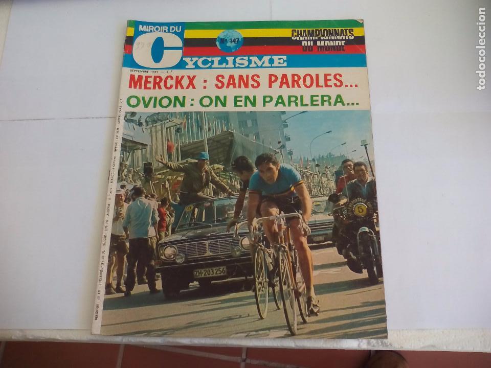 Coleccionismo deportivo: Miroir du Cyclisme Magazine 1971 n&ordm; 147 Revista de Ciclismo.Campeonato del Mundo. Cochise Rodriguez