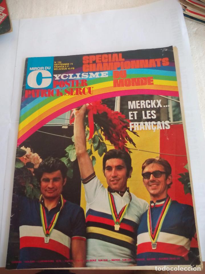 Coleccionismo deportivo: Miroir du Cyclisme Magazine 1974 n&ordm; 192 Revista de Ciclismo.Especial Campeonato del Mundo