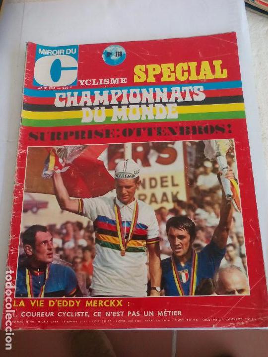 Coleccionismo deportivo: Miroir du Cyclisme Magazine 1969 n&ordm; 118 Revista de Ciclismo.Campeonato del Mundo.Merckx,Gimondi..