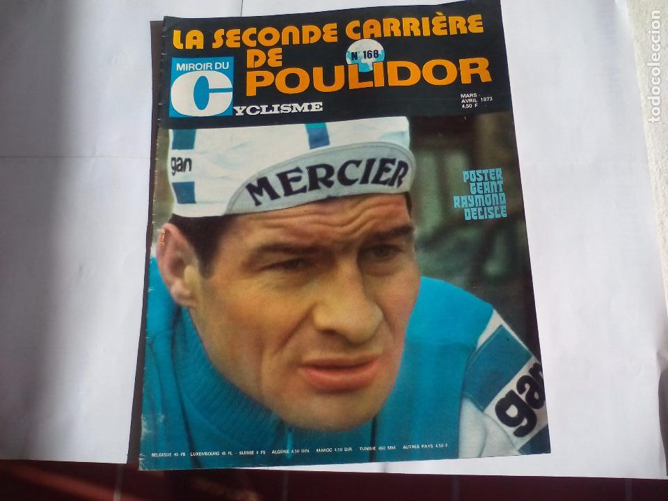 Coleccionismo deportivo: Miroir du Cyclisme Magazine 1973 n&ordm; 168 Revista de Ciclismo.PoulidorAlain Santy,Esclassan,Vlaeminck