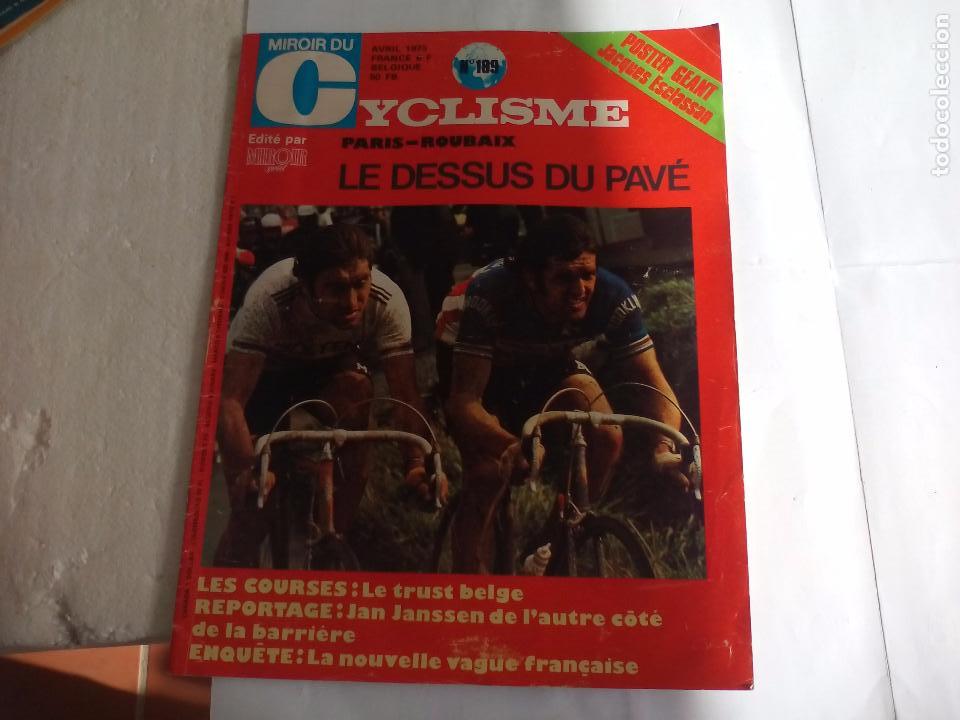 Coleccionismo deportivo: Miroir du Cyclisme Magazine 1975 n&ordm; 199 Revista de Ciclismo.Jan Jansen, Paris Roubaix,Flandes