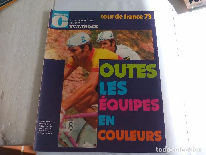 Coleccionismo deportivo: Miroir du Cyclisme Magazine 1973 n&ordm; 173 Revista de Ciclismo.Los equipos del tour, Kas, La Casera