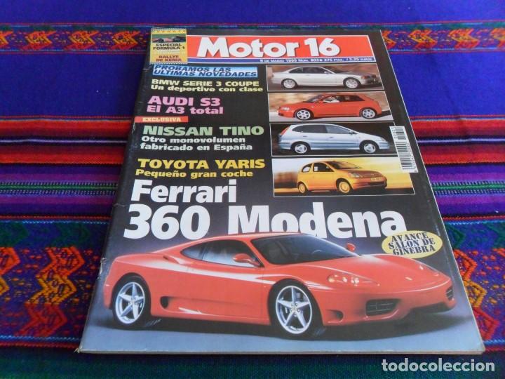 Coleccionismo deportivo: MOTOR 16 N&ordm; 803. 9 MARZO 1999. ESPECIAL FORMULA 1. BUEN ESTADO.