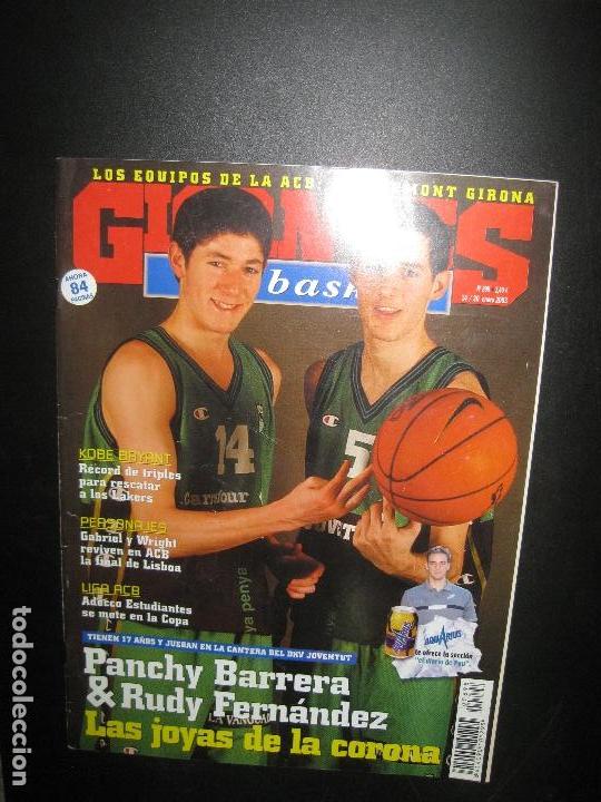 Sammelleidenschaft Sport: GIGANTES DEL BASKET N&ordm; 898. 14/20 ENERO 2003. PANCHY BARRERA - RUDY FERNANDEZ.