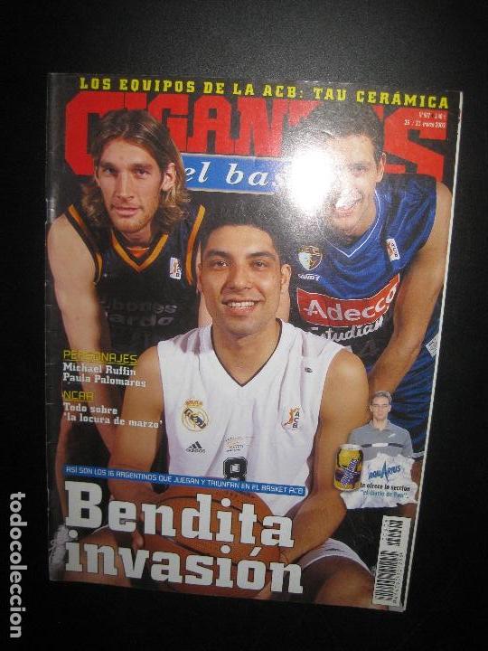 Sammelleidenschaft Sport: GIGANTES DEL BASKET N&ordm; 907. 25/31 MARZO 2003. TAU CERAMICA.