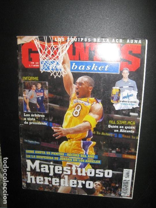 Sammelleidenschaft Sport: GIGANTES DEL BASKET N&ordm; 909. 1/7 ABRIL 2003. AUNA.