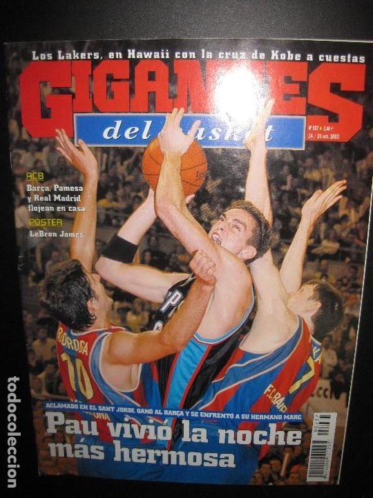 Sammelleidenschaft Sport: GIGANTES DEL BASKET N&ordm; 937. 14/20 OCTUBRE 2003. POSTER LEBRON JAMES.
