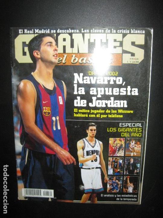 Sammelleidenschaft Sport: GIGANTES DEL BASKET N&ordm; 870. 2/8 JULIO. 2002. ESPECIAL LOS GIGANTES DEL A&Ntilde;O.