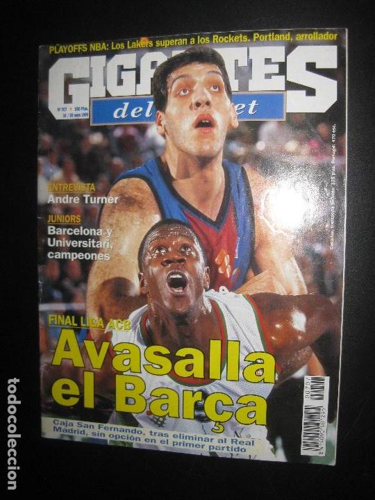 Coleccionismo deportivo: GIGANTES DEL BASKET N&ordm; 707 18/25 MAYO 1999. ENTREVISTA ANDRE TURNER.
