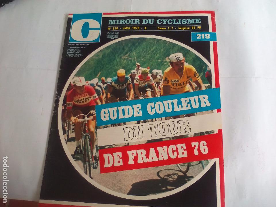 Coleccionismo deportivo: Miroir du Cyclisme Magazine 1976 n&ordm; 218 Revista de Ciclismo. Equipos tour.Kas . Super ser
