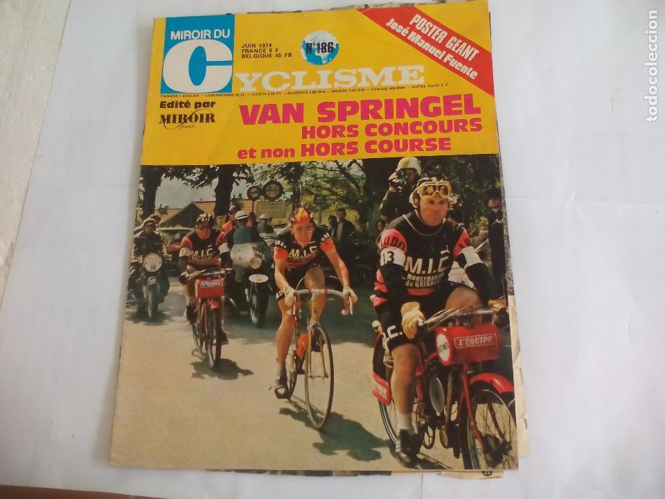 Coleccionismo deportivo: Miroir du Cyclisme Magazine 1974 n&ordm; 186 Revista de Ciclismo.Van Springel.Danguillaume