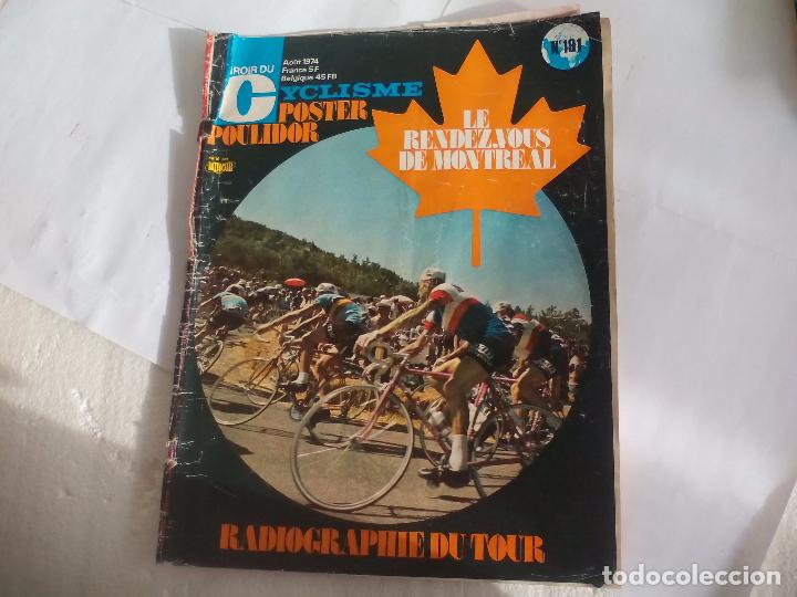 Coleccionismo deportivo: Miroir du Cyclisme Magazine 1974 n&ordm; 191 Revista de Ciclismo.Poulidor,Enrique Martinez