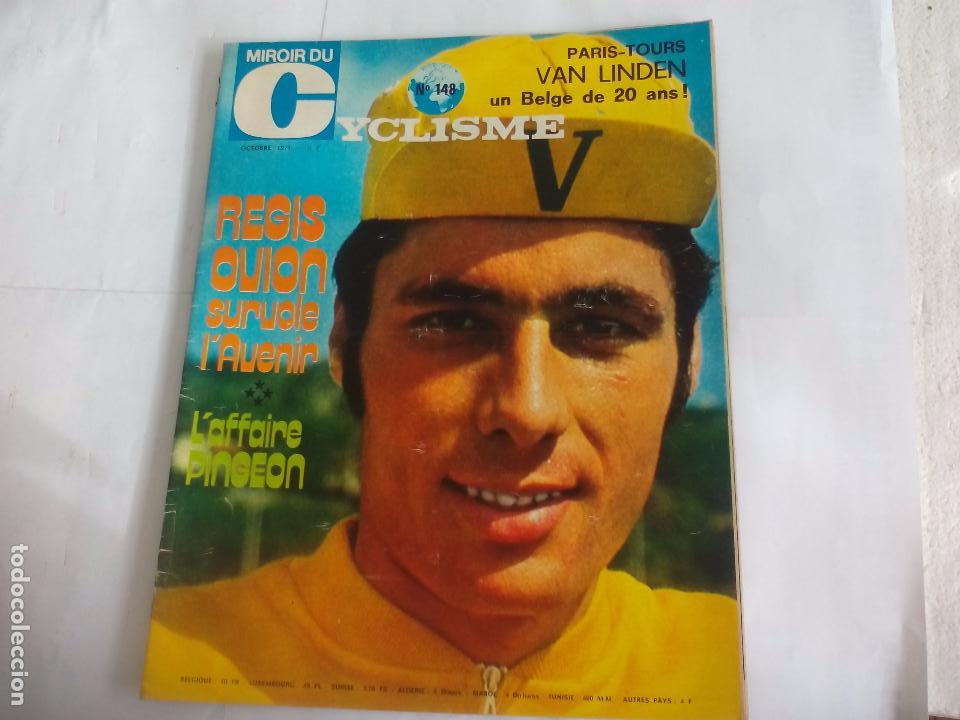 Coleccionismo deportivo: Miroir du Cyclisme Magazine 1971 n&ordm; 148 Revista de Ciclismo. Jourden,Poster R&eacute;gis Ovion,Van Linden
