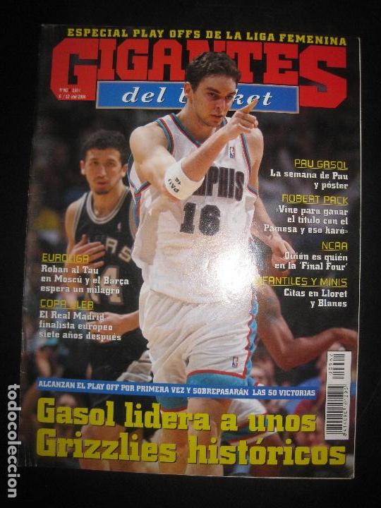 Sammelleidenschaft Sport: GIGANTES DEL BASKET N&ordm; 962. ESPECIAL PLAY OFFS DE LA LIGA FEMENINA. ABRIL 2004