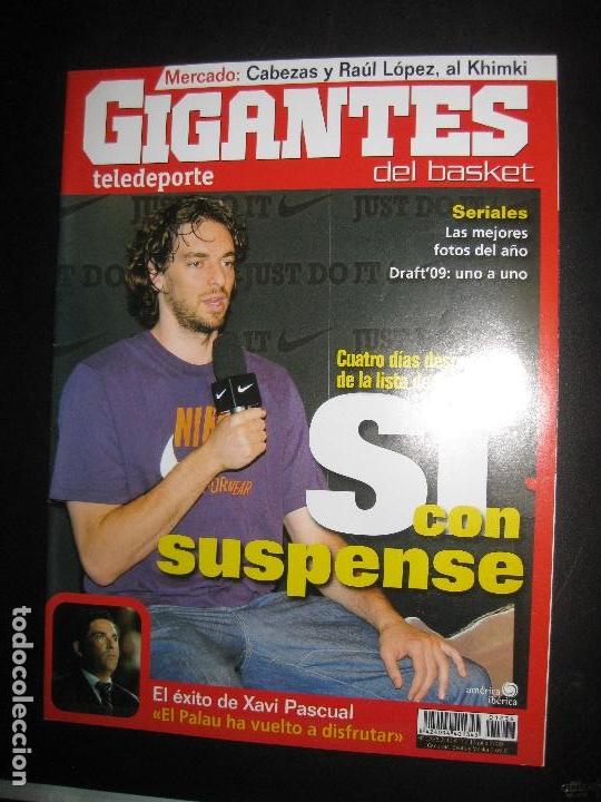 Sammelleidenschaft Sport: GIGANTES DEL BASKET N&ordm; 1236. ENTREVISTA A SCARIOLO Y A`PABLO AGUILAR. JULIO 2009