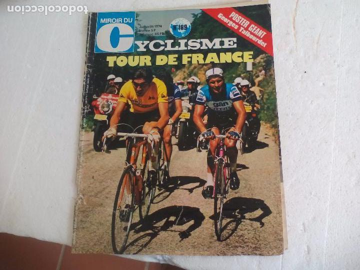 Coleccionismo deportivo: Miroir du Cyclisme Magazine 1974 n&ordm; 189 Revista de Ciclismo.Tour,Karstens,Kas Lopez-Carril
