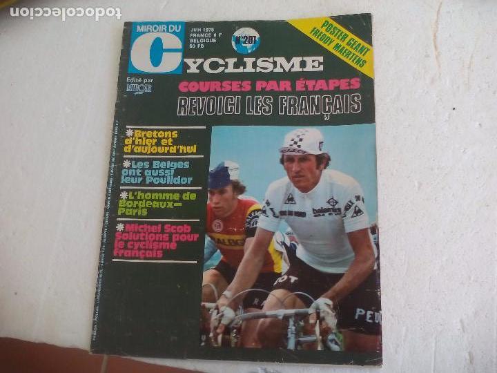 Coleccionismo deportivo: Miroir du Cyclisme Magazine 1975 n&ordm; 201 Revista de Ciclismo.Bretons,Poulidor,Michel Scob,Maertens