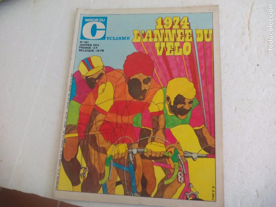 Coleccionismo deportivo: Miroir du Cyclisme Magazine 1974 n&ordm; 181 Revista de Ciclismo. Sheila Young, Maertens