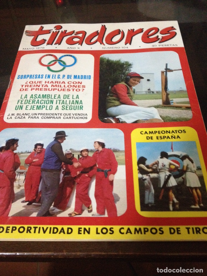 Collectionnisme sportif: Tiradores 1976 n 104 tiro
