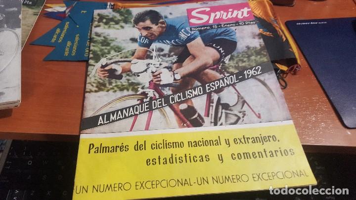 Coleccionismo deportivo: Sprint, revista de ciclismo n&deg; 15, almanaque del ciclismo espa&ntilde;ol 1962