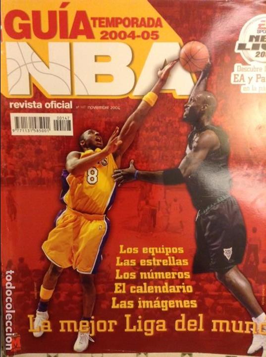 REVISTA OFICIAL NBA Nº 147 (NOVIEMBRE 2004) GUÍA TEMPORADA 2004 - 2005 (Coleccionismo Deportivo - Revistas y Periódicos - otros Deportes)