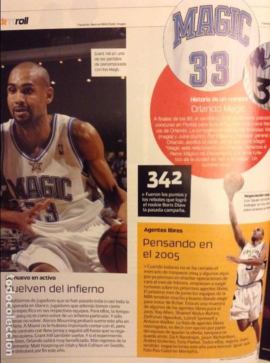 Coleccionismo deportivo: REVISTA OFICIAL NBA Nº 147 (NOVIEMBRE 2004) GUÍA TEMPORADA 2004 - 2005 - Foto 3 - 97969847