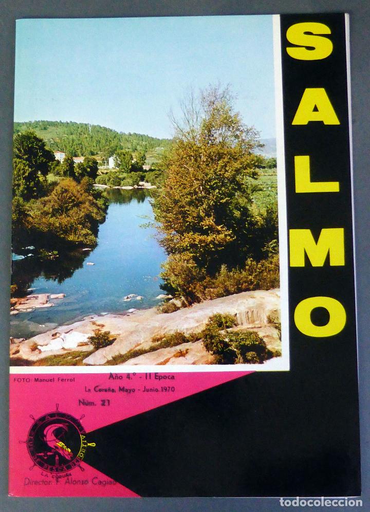 Collectionnisme sportif: Club Pesca Deportiva Salmo Coru&ntilde;a Revista Gu&iacute;a a&ntilde;o IV Mayp Junio n&ordm; 21 1970