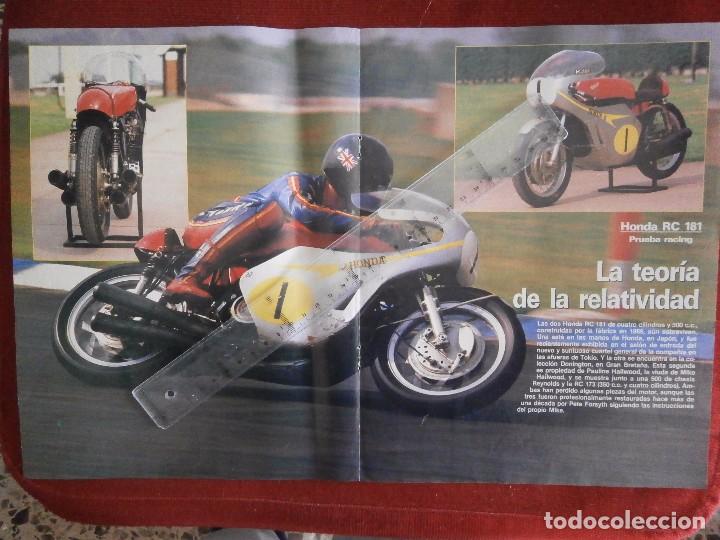 Coleccionismo deportivo: poster - honda rc 181 - prueba  racing - la teoria de la relatividad -