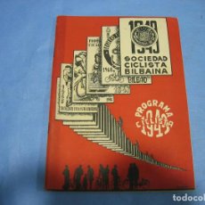 Coleccionismo deportivo: SOCIEDAD CICLISTA DE BILBAO 1949. Lote 113160491